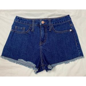 High Rise Jean Shorts Wild Fable